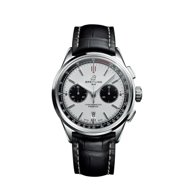 Premier B01 Chronograph 42 - Fine Steel - Silver AB0118221G1P1