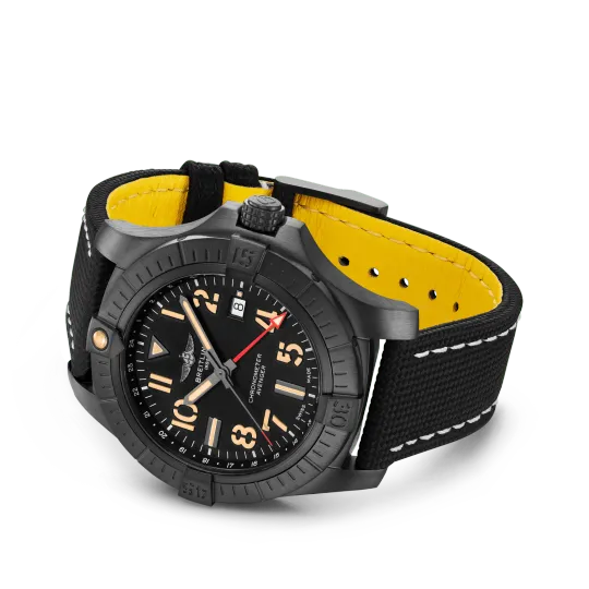 Avenger World Time Night Mission Automatic Watch 45 (Avenger Automatic GV32395101B1X3