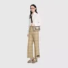 GUCCI Horsebit Series 1955 Mini Handbag with Detachable Shoulder Strap
