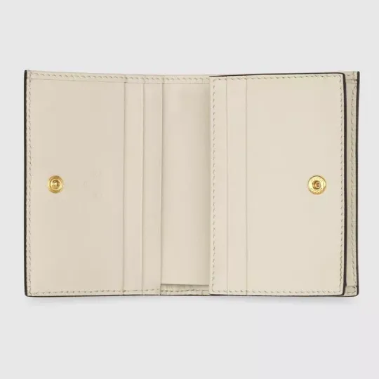 Gucci Les Pomme Card Case Wallet with Banknotes and Coin Case