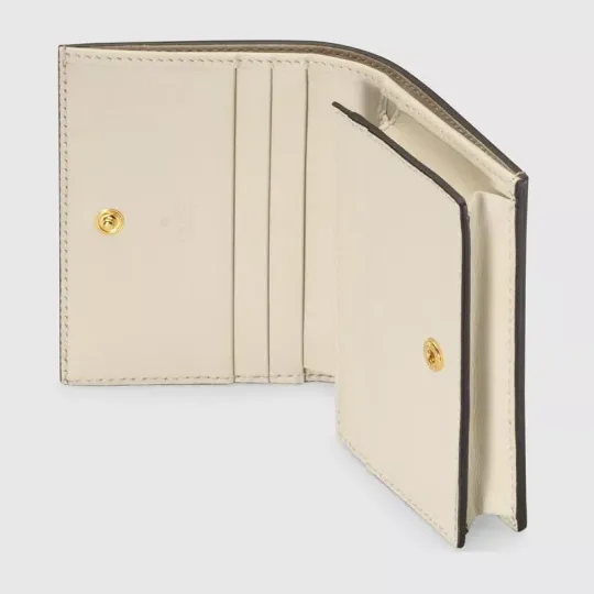 Gucci Les Pomme Card Case Wallet with Banknotes and Coin Case