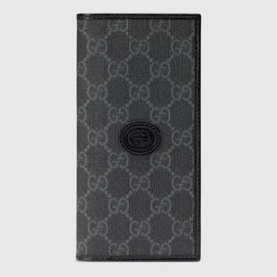 Interlocking Double G Long Wallet