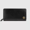 GG Marmont Series Full Zip Wallet