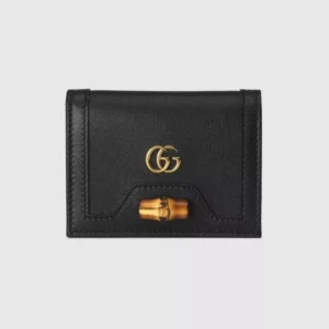 Online Exclusive Card Case Wallet with Bamboo