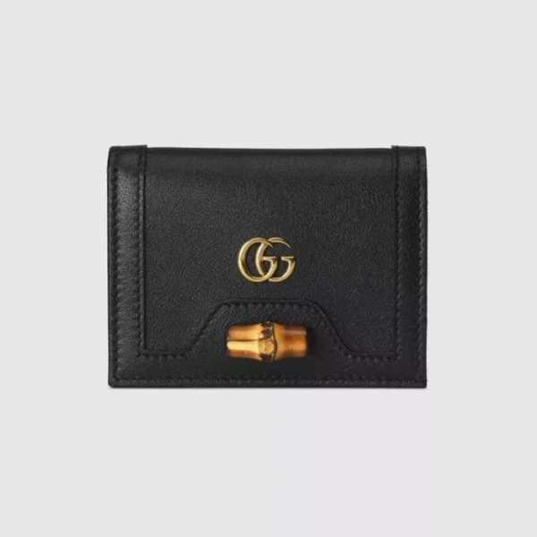 Online Exclusive Card Case Wallet with Bamboo