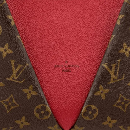 LOUIS VUITTON V Tote MM Long Wallet 2-Piece Set Value M43957+M60017
