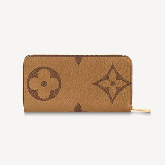 LOUIS VUITTON On the Go MM Long Wallet 2-Piece Set Value M45717+M69353